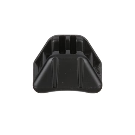 Panduit Cable Tie Head, 1 in L, Black, Acetal, Not Applicable Strength, 25 PK DTHEH-Q0